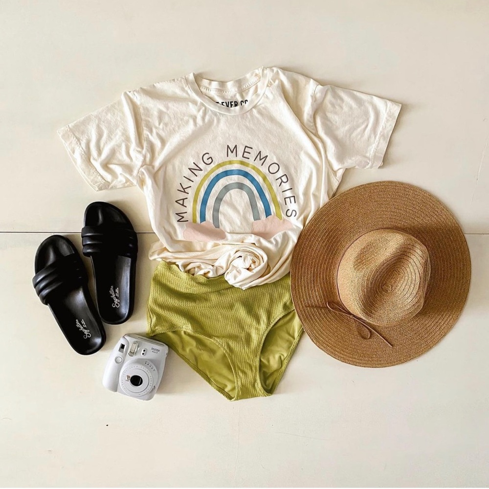 The Ever Co “Making Memories” Boyfriend Tee